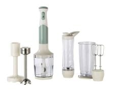 BergHOFF Gem Metallic El Blenderi Gümüş Yeşil 1200 W