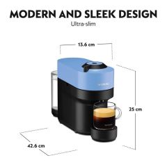 Nespresso Vertuo Pop Kapsüllü Kahve Makinesi Mavi