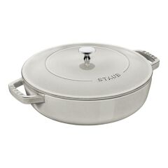 Staub 405014860 Döküm Tencere 28 cm Trüf Beyazı