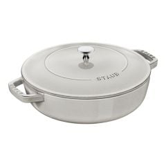 Staub 405014860 Döküm Tencere 28 cm Trüf Beyazı