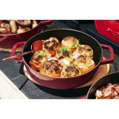 Staub 405114750 Döküm Tencere 24 cm Kiraz