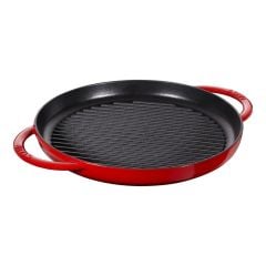 Staub 405115250 Çift Kuplu Döküm Tava 30 cm Kiraz