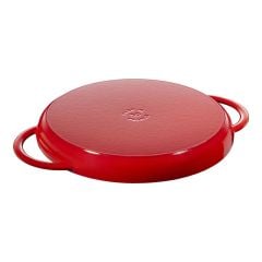 Staub 405115250 Çift Kuplu Döküm Tava 30 cm Kiraz