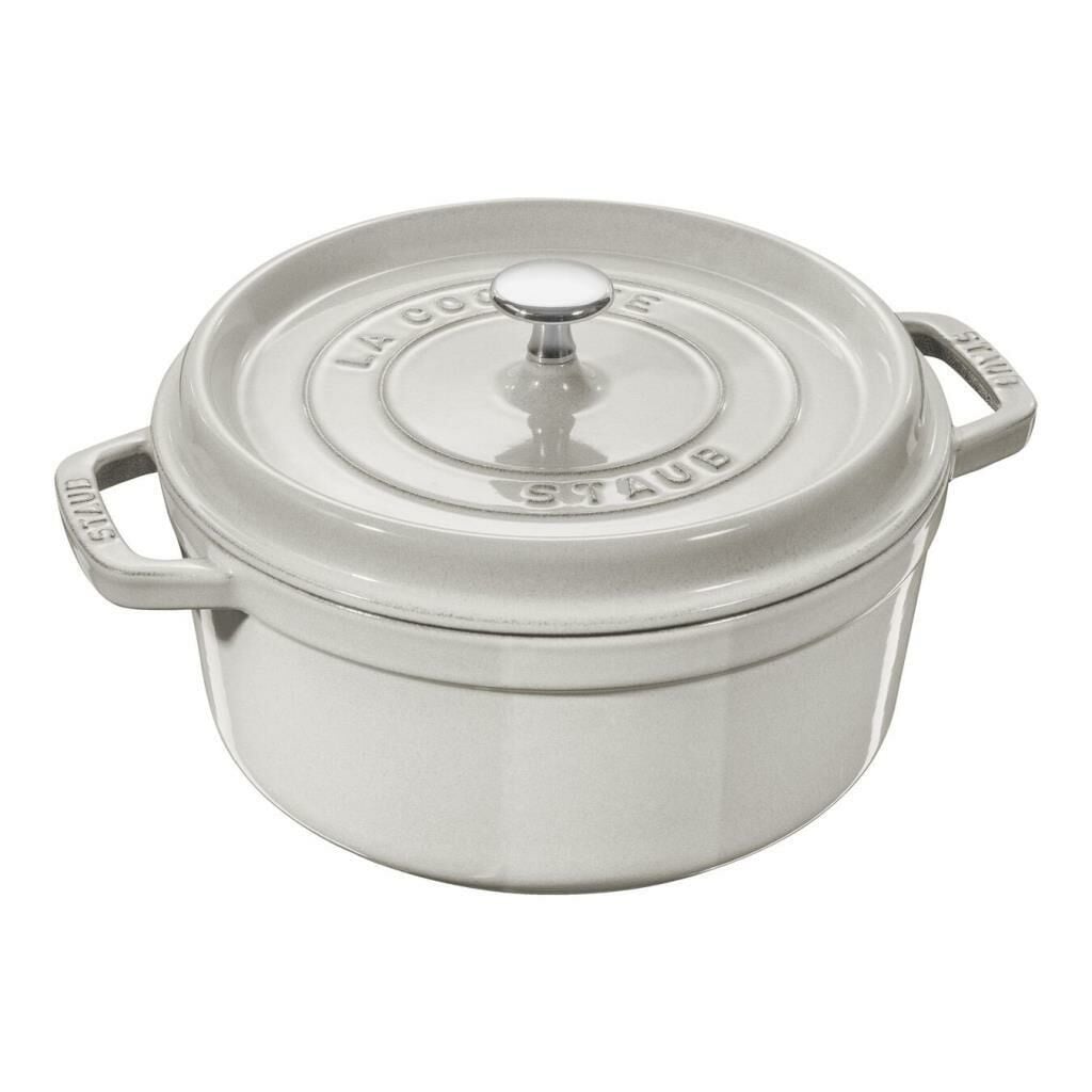 Staub 405014130 Döküm Tencere 26 cm Trüf Beyaz
