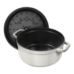 Staub 405014130 Döküm Tencere 26 cm Trüf Beyaz