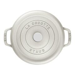 Staub 405014130 Döküm Tencere 26 cm Trüf Beyaz