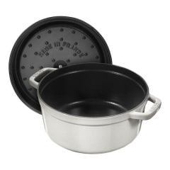 Staub 405014140 Döküm Tencere 28 cm Trüf Beyaz