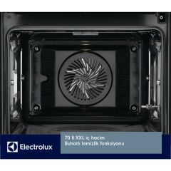 Electrolux EOB8S39WZ SteamBoost Steamify® Wi-Fi Buharlı Pirolitik Ankastre Fırın