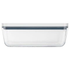 Zwilling 368013120 Fresh & Save Vakumlu Buzdolabı Saklama Kabı Cam Akdeniz Mavi