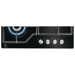 Electrolux KGG64362K Siyah Cam Yüzeyli Ankastre Gazlı Ocak