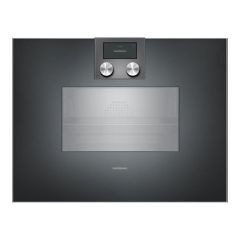 Gaggenau BS450101 400 Serisi Buharlı Fırın Sağ Menteşe - Antrasit - 60x45cm