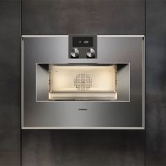Gaggenau BS470112 400 Serisi Buharlı Fırın Sağ Menteşe - Çelik- 60x45cm