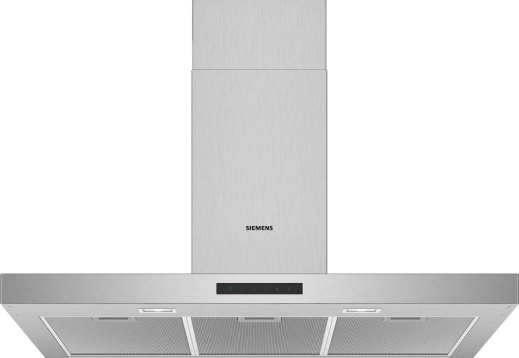Siemens LC97BBM50T iQ300 Duvar Tipi Davlumbaz Paslanmaz Çelik 90 Cm