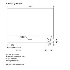 Gaggenau BS471102 400 Serisi Buharlı Fırın Sol Menteşe - Antrasit- 60x45cm