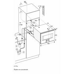 Gaggenau BS470102 400 Serisi Buharlı Fırın Sağ Menteşe - Antrasit- 60x45cm