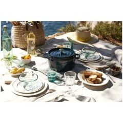 Staub 405011150 Döküm Tencere Akdeniz Mavisi 28 cm