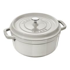 Staub 405014100 Döküm Tencere 20 cm Trüf Beyaz