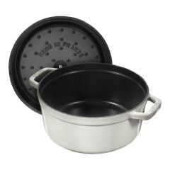 Staub 405014100 Döküm Tencere 20 cm Trüf Beyaz