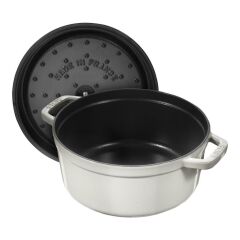 Staub 405014100 Döküm Tencere 20 cm Trüf Beyaz