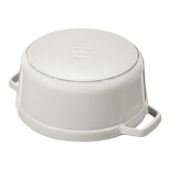 Staub 405014100 Döküm Tencere 20 cm Trüf Beyaz