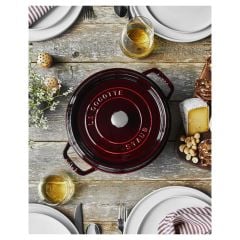 Staub 405093620 Döküm Tencere 28 cm Bordo