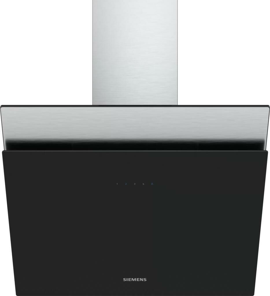 Siemens LC68KAK60T iQ300 Duvar Tipi Davlumbaz Siyah 60 Cm