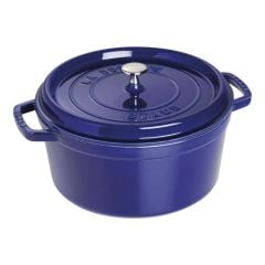 Staub 405102850 Döküm Tencere 28 cm Koyu Mavi