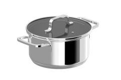 Berghoff Dina Helix Paslanmaz Çelik Kapaklı Güveç