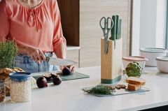 Berghoff Leo 18/10 Paslanmaz Çelik Bıçak Bloğu 6 P