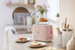 Philips HD2584/50 Daily Collection 2'li Ekmek Kızartma Pembe