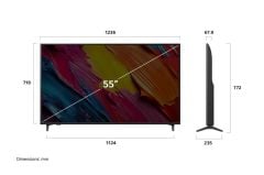 LG 55QNED70A6A 55'' 140 Ekran Uydu Alıcılı 4K Ultra HD Smart QNED TV