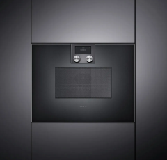 Gaggenau BM451100 400 Serisi Kombine Özellikli Mikrodalga Fırın 60x45 cm Sol Menteşe Antrasit