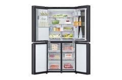 LG Instaview | Gardırop Tipi No Frost Buzdolabı | Yapay Zeka Destekli | 508 Litre | Metalik Antrasit