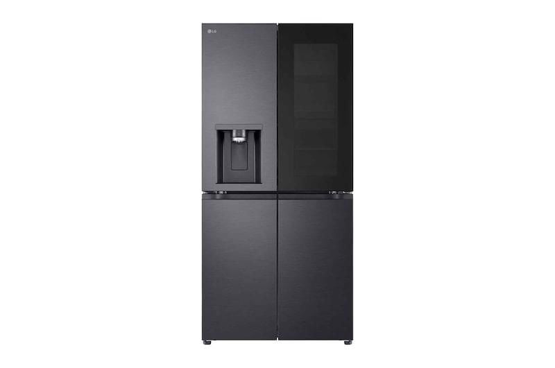 LG Instaview | Gardırop Tipi No Frost Buzdolabı | Yapay Zeka Destekli | 508 Litre | Metalik Antrasit
