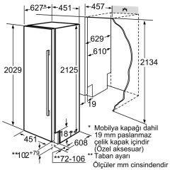 Siemens FI18NP31 iQ500 Ankastre Soğutucu