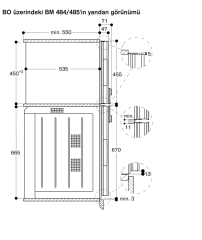 Gaggenau BM484110 400 Serisi Kombine Özellikli Mikrodalga Fırın 76x45 cm Sağ Menteşe Çelik