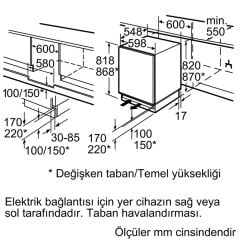 Siemens GU15DA50NE iQ500 Ankastre Derindondurucu