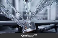 LG Bulaşık Makinesi | QuadWash™ | Ayarlanabilir Raflar | Mat Siyah