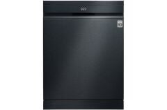 LG Bulaşık Makinesi | QuadWash™ | Ayarlanabilir Raflar | Mat Siyah