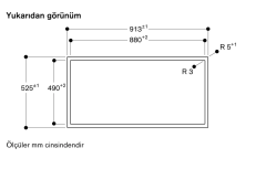 Gaggenau CX492101 400 Serisi İndüksiyonlu Ocak 90 cm