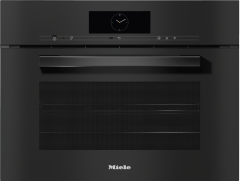 Miele DGC 7840 HC Pro Kompakt Buharlı Fırın Obsidian Siyahı
