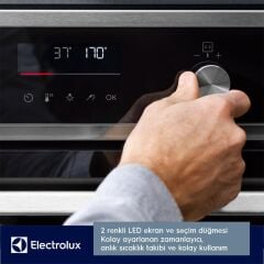 Electrolux KODDP77X Buhar İlaveli Pirolitik Ankastre Fırın