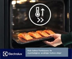Electrolux KODDP77X Buhar İlaveli Pirolitik Ankastre Fırın