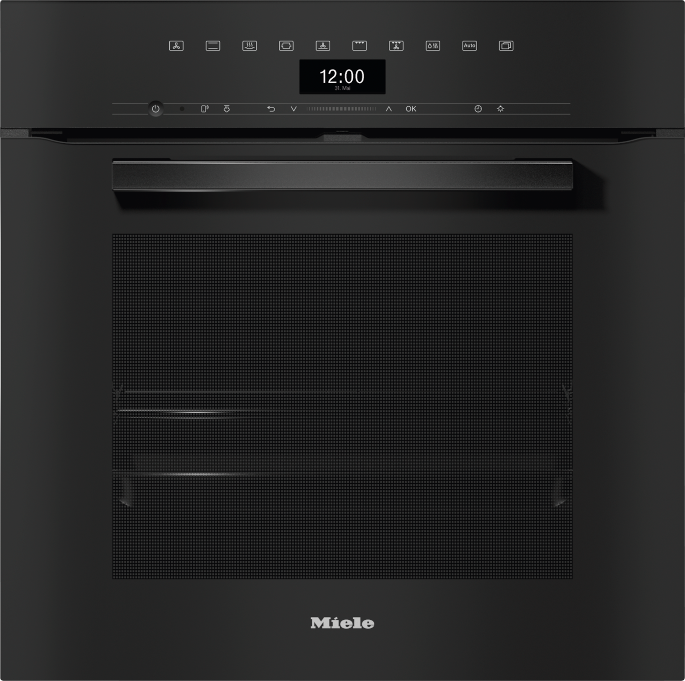 Miele DGC 7450 Buharlı Fırın Obsidian Siyahı