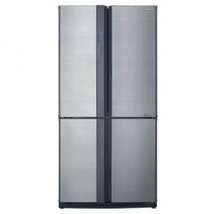 Sharp SJ-EX820F2-SL 4 Kapılı Gardırop Tipi NoFrost Buzdolabı Inox 605 Lt.