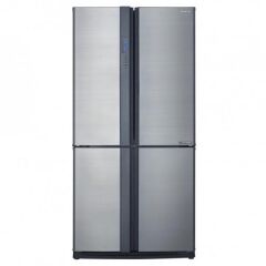 Sharp SJ-EX820F2-SL 4 Kapılı Gardırop Tipi NoFrost Buzdolabı Inox 605 Lt.