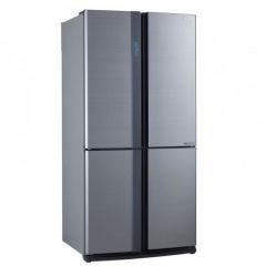 Sharp SJ-EX820F2-SL 4 Kapılı Gardırop Tipi NoFrost Buzdolabı Inox 605 Lt.