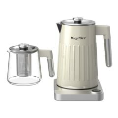 BergHOFF GEM 7950906 1.7 Litre Krem Gümüş Kulplu Çay Makinesi