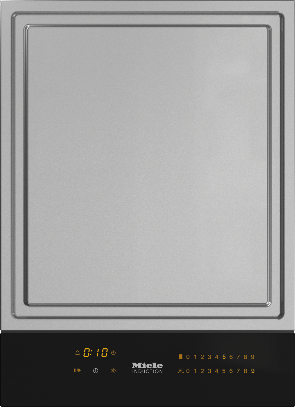 Miele CS 7632 FL Bağımsız İndüksiyon Ocak Çelik/Siyah Kontrol Paneli