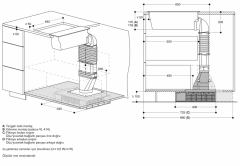 Gaggenau VL414112 400 Serisi Vario Tezgah Havalandırması 15 cm Paslanmaz Çelik